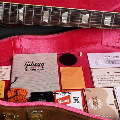 Gibson Les Paul 1960 Standard Reissue Murphy Lab ULA Orange Lemon Fade #02414 2022 - Only 3.8kg!!! image 24