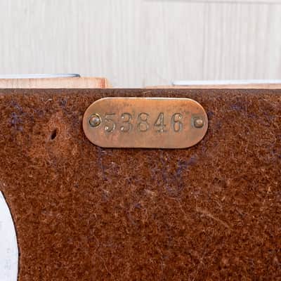 1958 Magnatone The Lyric G-85-DW Double Neck Console Lap Steel, Collector-Grade w/ Case, Receipt, Hangtag image 14
