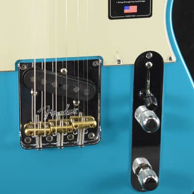 Fender American Professional II Telecaster Miami Blue Maple Fingerboard image 3