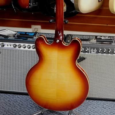 2025 Epiphone ES-335 Figured Semi-Hollowbody w/ Case! Raspberry Tea Burst! VERY NICE!!! image 5