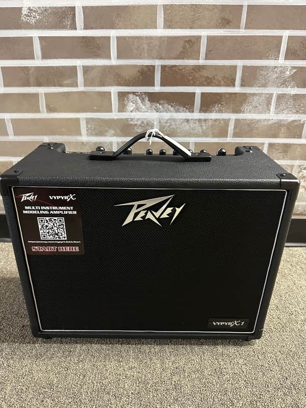 Peavey Vypyr X1 30- Watt 1x8" Digital Modeling Guitar Combo 2021 - Present - Black image 1