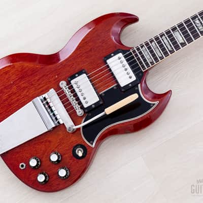 1964 Gibson SG Standard Vintage Guitar Cherry w/ Nickel Parts & Case