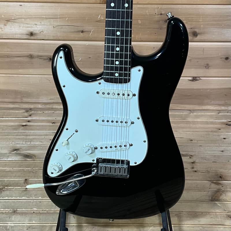 Fender MIJ 1984-89 Stratocaster Left Handed USED - Ebony image 1