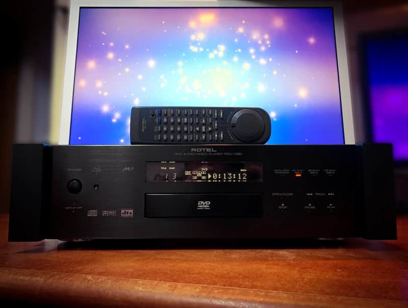 ROTEL RDV-1080 🌈RaRe🌈 Vintage DVD Video Audio Deck