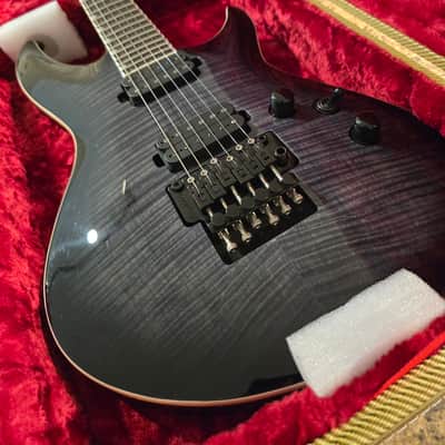 ESP LTD H3-1000 FR WITH CASE 2020 - Present - See Thru Black Sunburst image 1