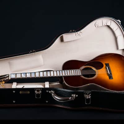 Santa Cruz H13 41 African Blackwood and Moon Spruce Sunburst Custom NEW image 24