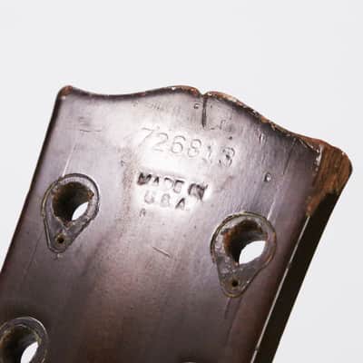 1972 Gibson SG Standard Walnut Body Factory Bigsby Deluxe Model Vintage Electric Guitar Husk Neck & Body Only for Project Repair Restoration image 22