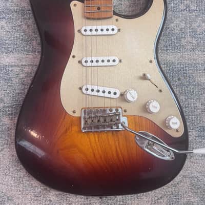 Fender Custom Shop Limited-edition 1954 Roasted Stratocaster Journeyman Relic 2025 - Wide-fade Chocolate 2-color Sunburst image 1