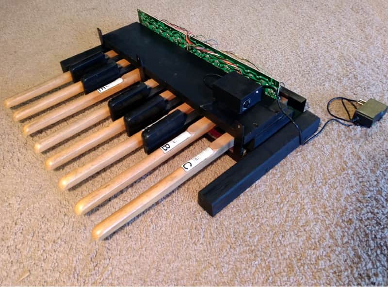 Ready to Play ! Budget 13 Note Midi Bass Pedals - DIY - Power Supply Included image 1