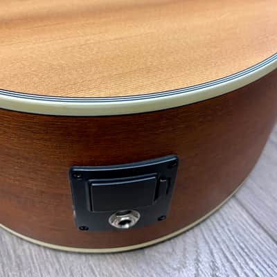 Eko TRI Dreadnought Cutaway Acoustic Electric Guitar - Natural image 8