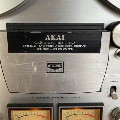 Akai GX-630D 1/4" 4-Channel 2-Track Tape Recorder image 2