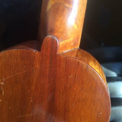 Manuel Nunes Soprano Ukulele circa 1915 flamed golden koa image 13