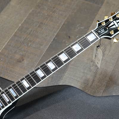2023 Gibson Custom Shop Les Paul Custom w/ Slim Taper Neck Electric Guitar Black Ebony + COA OHSC image 8