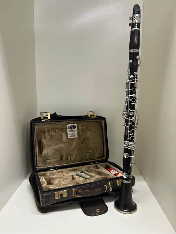 Vintage 1929 Buffet Crampon R13 Clarinet – Ebony Finish, Excellent Condition image 1