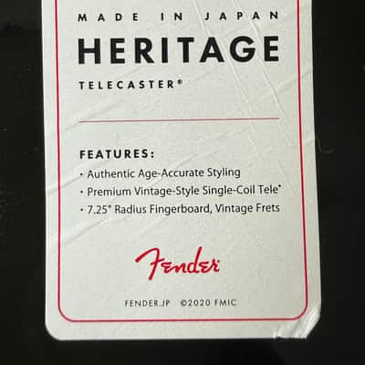 Fender Made In Japan 1962 Reissue Telecaster Custom - Gloss Nitrocellulose image 17