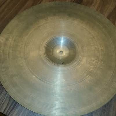 Zildjian 18" Transition Stamp Ride/Crash cymbal early 1950's - 1392 gm + VIDEO image 2