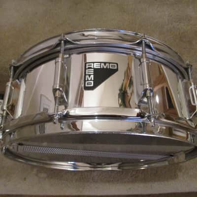 Remo Vintage Quadura Snare Drum, Acousticon Shell, 10 Lugs, Dual Throw Offs - Excellent! image 1