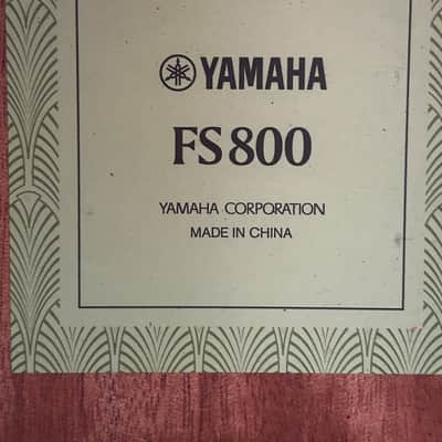 Yamaha FG800 Folk Acoustic Guitar 2010s - Natural image 10