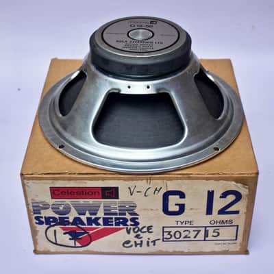 Rola celestion G12-50, 15 Ohm '80 production, NIB 50W vintage guitar speaker image 1