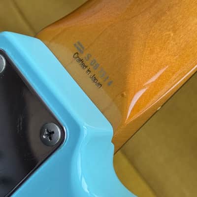 Fender Jazz Bass JB62 - Daphne Blue, Crafted in Japan, 2006-2008 image 9