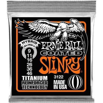 Ernie Ball 3122 Slinky rps coated titanium 9-46 image 1