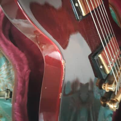 Gibson Les Paul Studio 1994 - wine red image 4