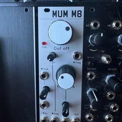 ALM/Busy Circuits ALM018 Mum M8 Low Pass Filter Eurorack Synth Module 2017 - Present - Silver
