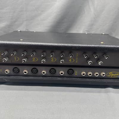 Vintage Fender Squire 4 Type PR345 Channel Powered Mixer Amplifier Amp Efx Foot Switch image 1