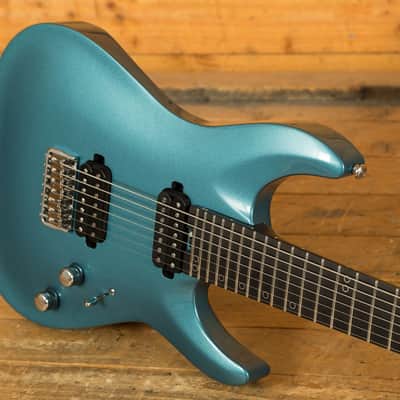 Schecter Aaron Marshall Signature AM-7 7-String - Macassar Ebony - Cobalt Slate image 5