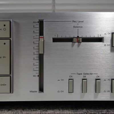 1983 Nakamichi BX-1 Silverface Stereo Cassette Deck New Belts & Complete Serviced 08-28-2025 Excellent Condition #730 image 4
