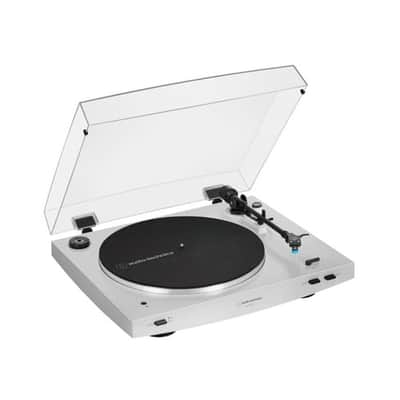 Audio Technica AT-LP3xBT Automatic Wireless Belt-Drive Turntable (White) Bundle image 10