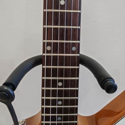 ESP Edwards Explorer early 2000's - Lawsuit Era JAPAN MIJ - Mahogany Antique Natural image 5