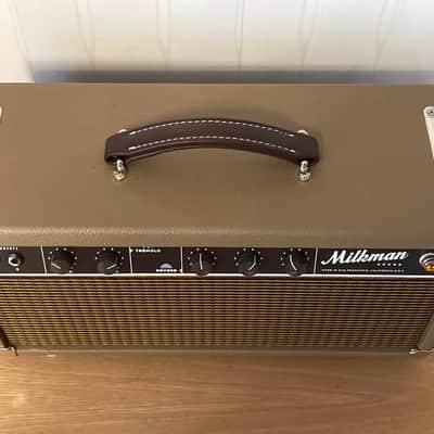 Milkman Reverb Unit with Harmonic Tremolo Tolex Chocolate image 5