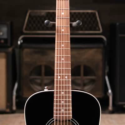 Fender California Standard Redondo Mini Acoustic Guitar - Black with Gig Bag image 4