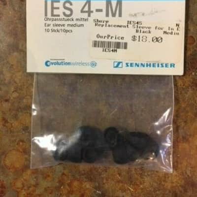 Sennheiser IES 4-M, IES 4-L, IES 4-S Replacement Sleeves for In Ear Monitor image 2