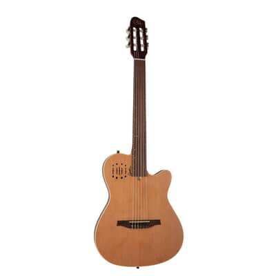 Godin MultiAc Nylon Encore – Natural Semi-gloss (035045), Godin V1095 MultiAc Case Bundle image 2