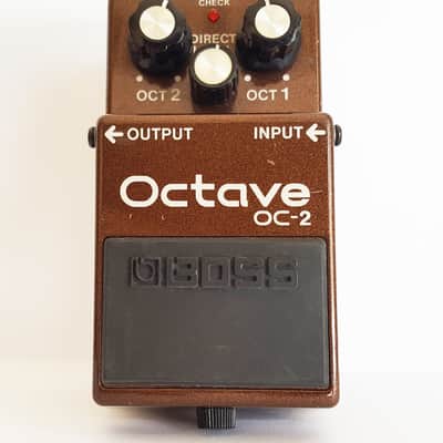 Boss OC-2 Octave Vintage Effects Pedal - Brown image 1