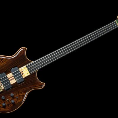 AMAZING Alembic Stanley Clarke Signature Deluxe Lined Fretless Bass image 2