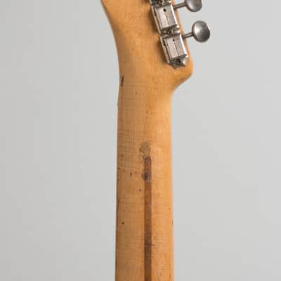 Fender Telecaster Solid Body Electric Guitar (1958), ser. #026990, black tolex hard shell case. image 6