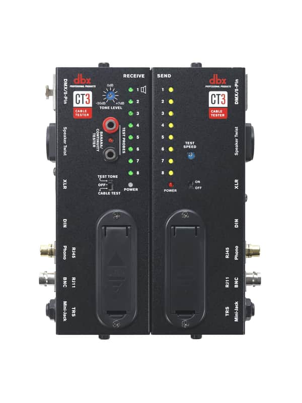 dbx CT-3 Advanced Cable Tester, Black image 1