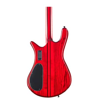Spector  NS Dimension 4 4-String Multi-Scale Electric Bass Guitar  NEW - Inferno Red image 2