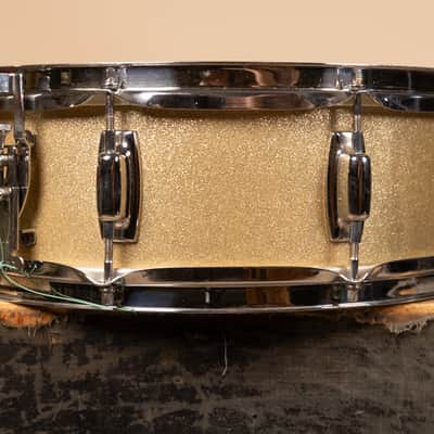 1970s Ludwig 5x14 Standard Silver Mist Snare Drum image 4