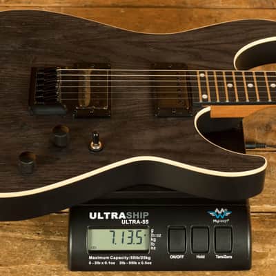 Schecter C-1 Standard - Rosewood - Charcoal Satin image 8