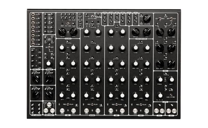 SOMA Laboratory Pulsar-23 Semi-Modular Drum Machine - Screw Version (Black) image 1