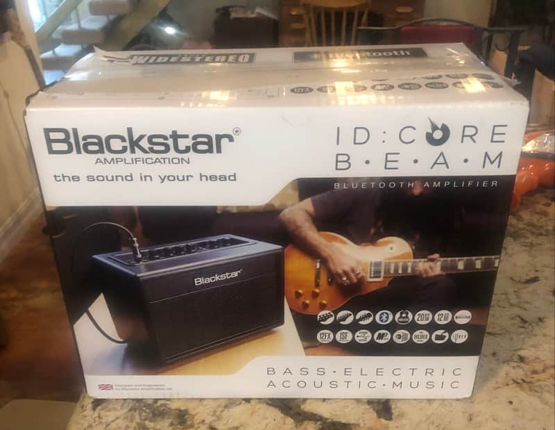 Blackstar ID:Core BEAM 20-Watt 2x3" Bluetooth Guitar Combo 2015 - Present - Black image 1