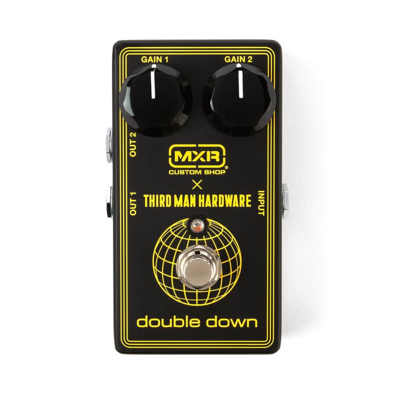 MXR CSP042 Third Man Hardware Double Down Overdrive Effects Pedal image 1