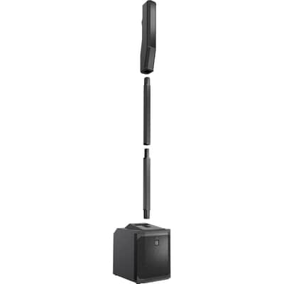 Electro-Voice EVOLVE 30M Powered Portable DJ PA Column Speaker System Black image 8