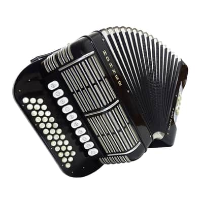 Hohner Morino Club N Button Accordion, Diatonic Double Cassotto Harmonika made in Germany, Straps, Case, Squeezebox Garmon, Amazing Rich and Deep sound! 2097 image 2