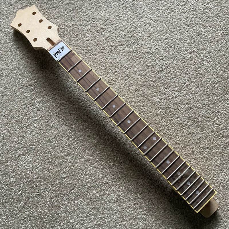 Maple Wood DIY Project Set In Guitar Neck, Rosewood Fingerboard 22 Frets image 1