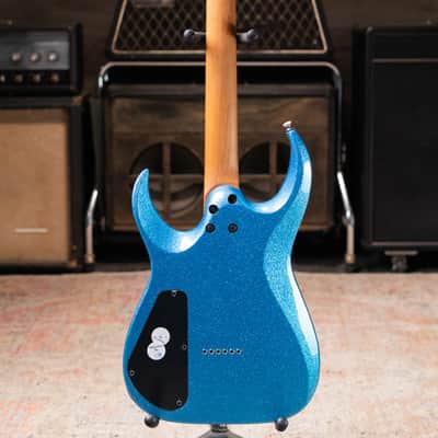 Jackson Pro Plus Misha Mansoor Juggernaut HT6 Electric Guitar - Blue Sparkle - Demo image 7